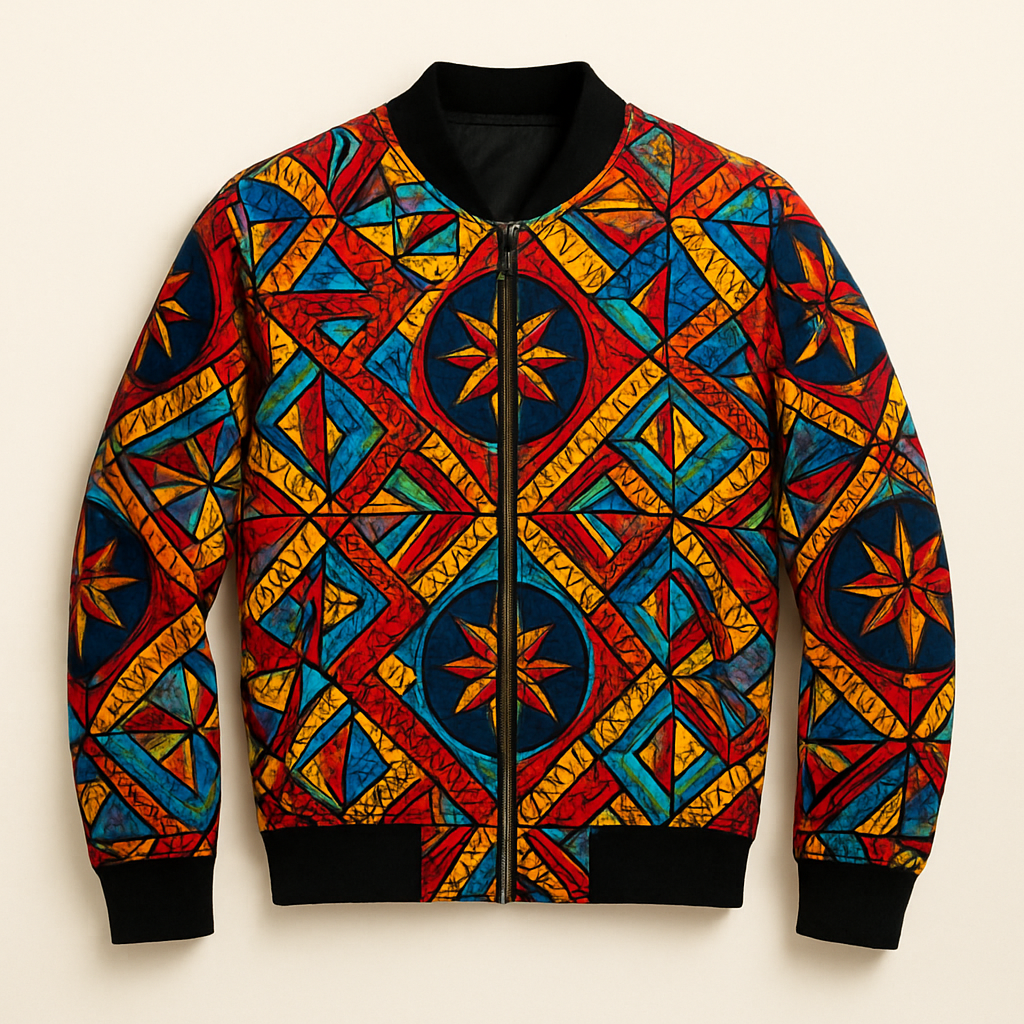 Ankara Bomber Jacket