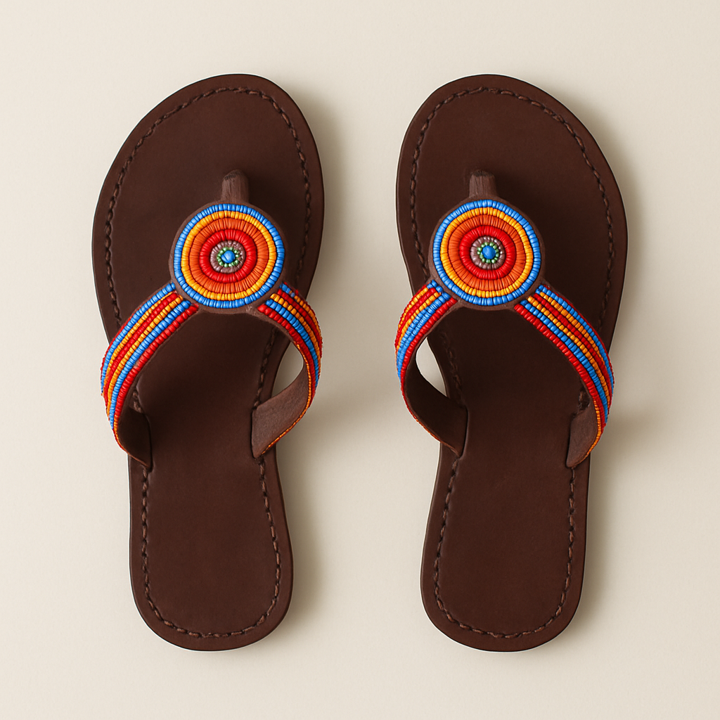 Maasai Beaded Sandals