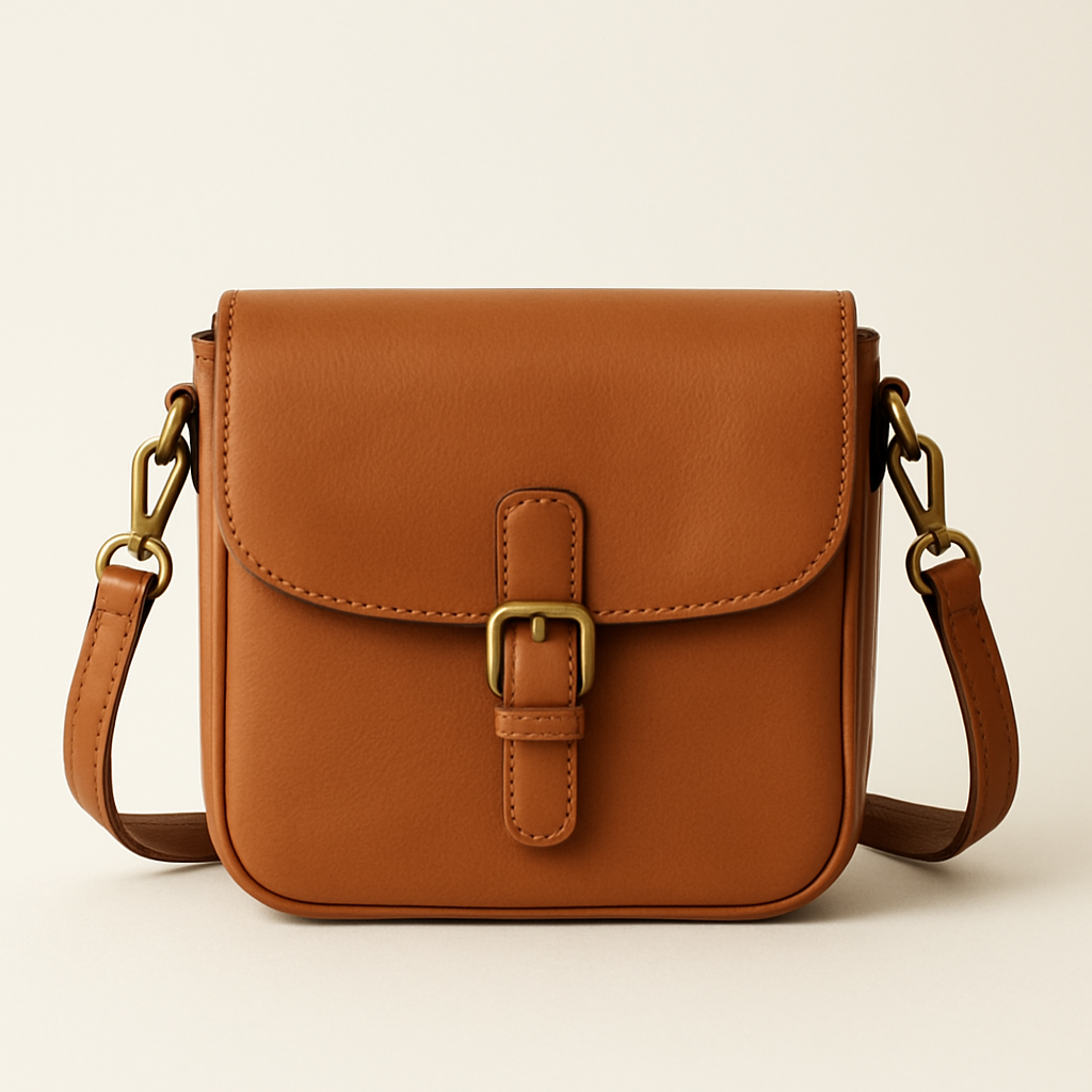 Tan Leather Crossbody
